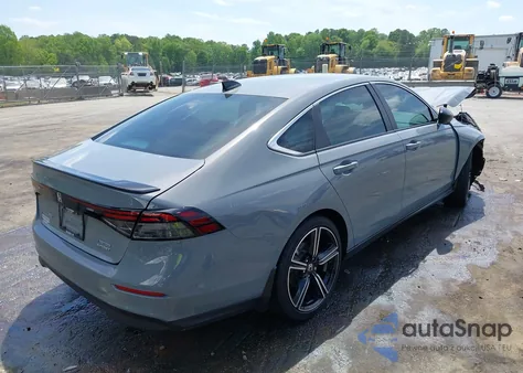 2023 Honda Accord Hybrid Sport из США, поврежденный, VIN 1HGCY2F54PA014557